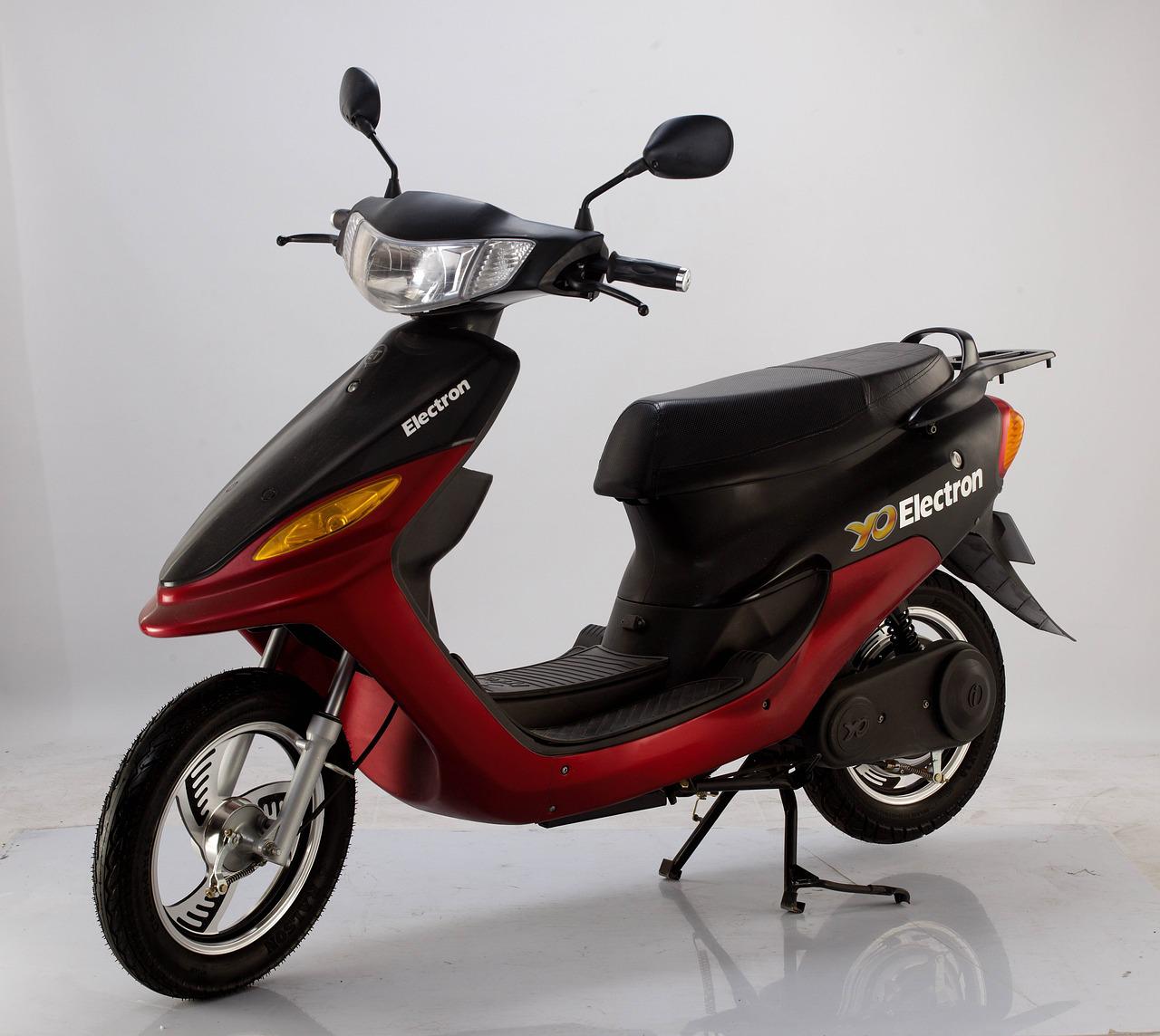 Battery with petrol sales scooty